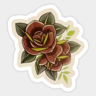 Traditional Roses Sticker